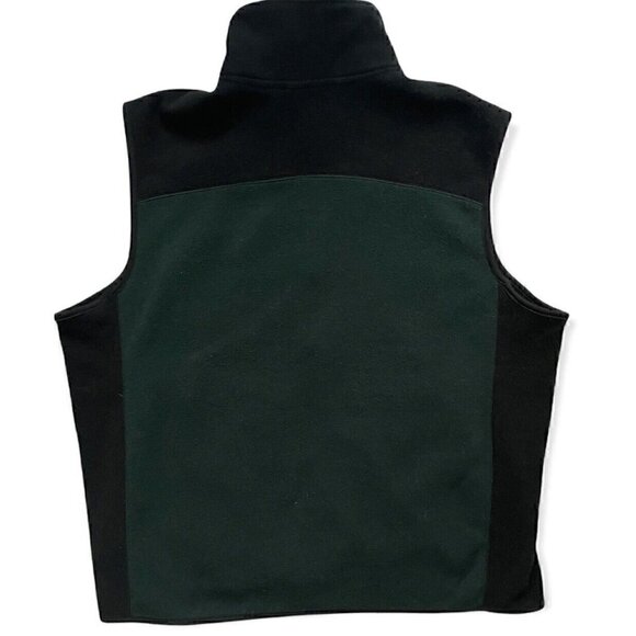 VTG Alaska Polar Fleece Vest Chest Patch Men’s L Hunter Green Alaska Est 1959 - Picture 4 of 9
